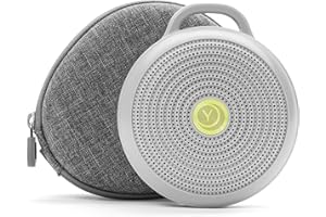 Yogasleep Hushh & Crush Resistant Travel Case, (2 Piece Set) Portable White Noise Sound Machine for Baby, 3 Soothing Natural Sounds, Noise Canceling for Sleep Aid, Office Privacy, & Meditation