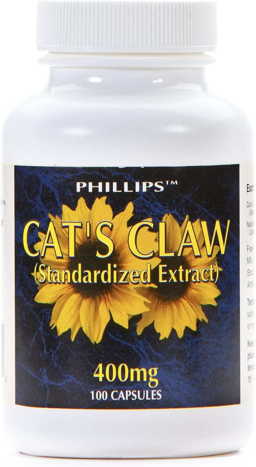 Cats Claw with Digestive Enzymes 400 MGS 100's Health