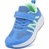 Geococcyx Boys Wide Toe Box Sneakers Girls Tennis Running Shoes Breathable Walking Trainers for Kids