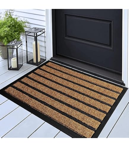 Tinideya Natural Coconut Coir Horse Trailer Mat, 4 X 6 Ft - Durable - View #3