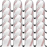 Eccliy 24 Pcs Baseball Drawstring Bag Sports Gym Drawstring Baseball Goodie Favor Gift Sack Bags for Adults
