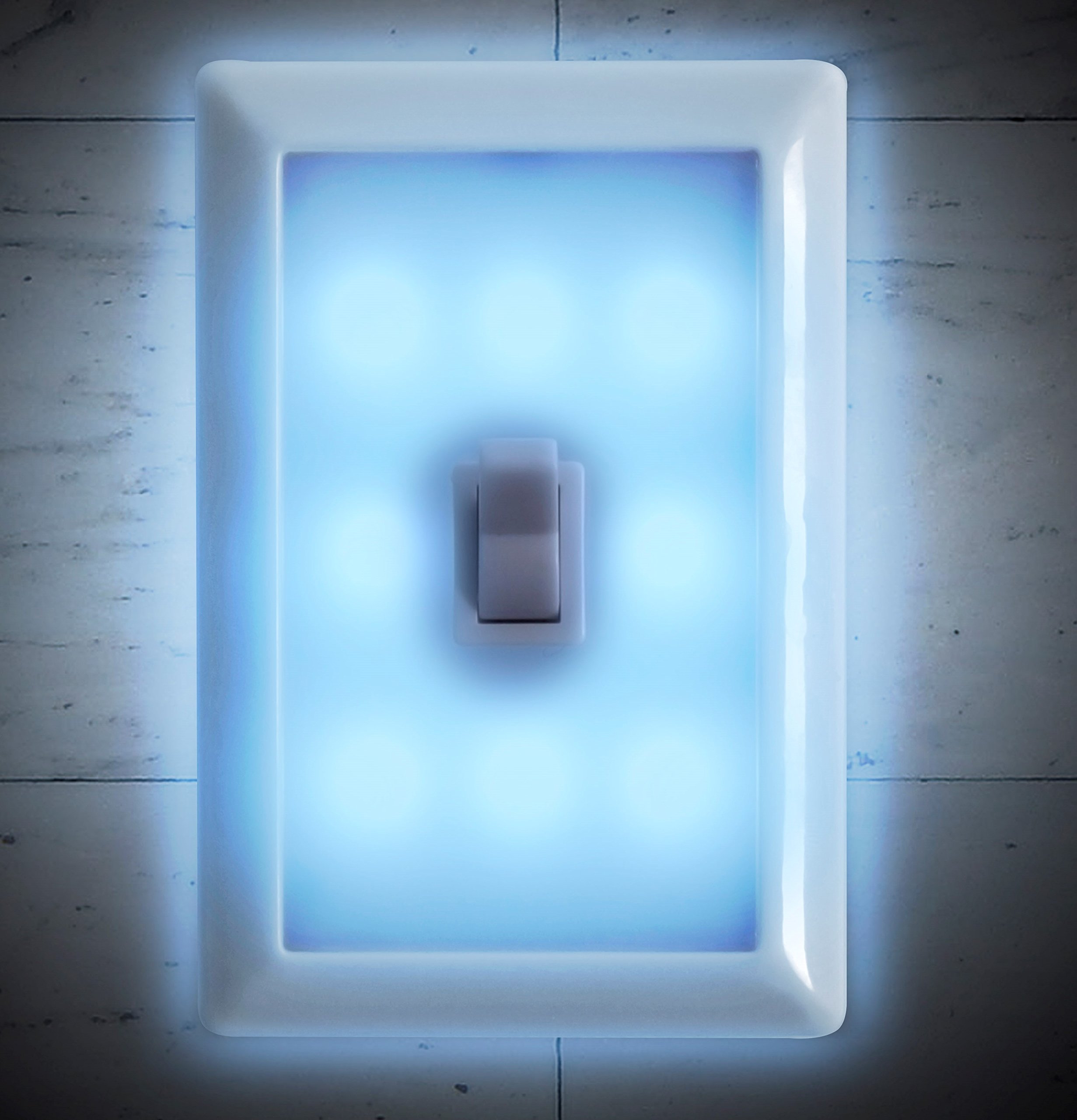 Amazon.com: 2 Light Switch Wall Nightlight 8-LED Long-Life ...