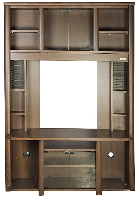 Stylespa Apollo TV Wall Unit Small 665 (Boston Walnut)