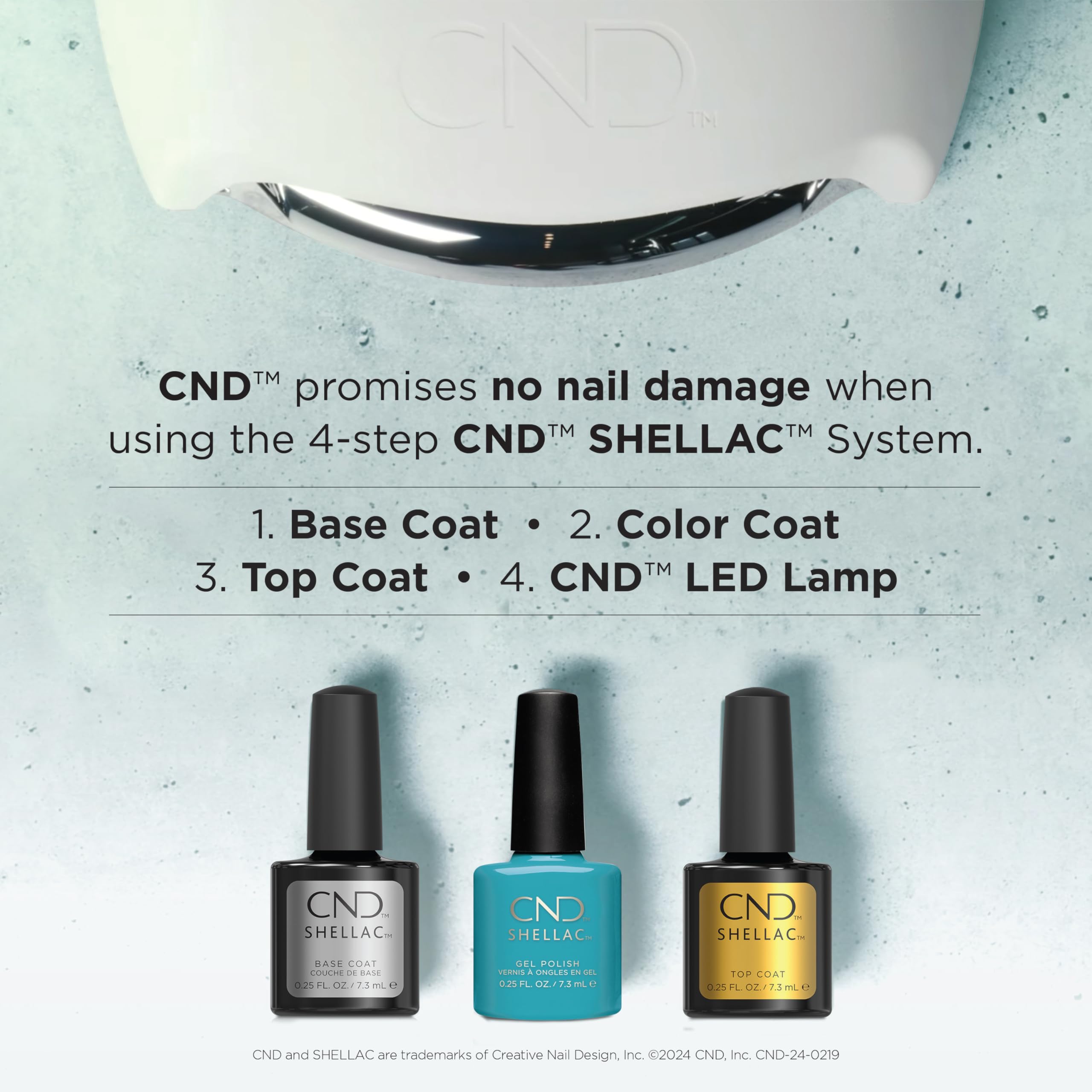 CND Shellac Gel Nail Polish, Long-lasting Nail Paint Color with Curve-hugging Brush, 420 Gold vip, 0.25 Fl Oz - Image 7