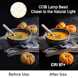 GVM 200W RGB Video Light, Bi-Color COB Photography