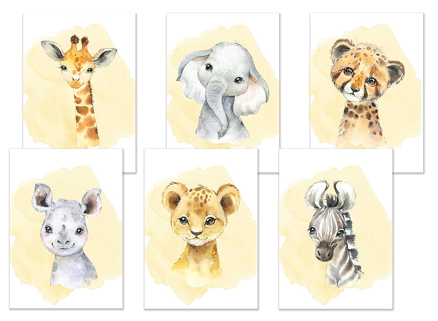 jungle animal pictures for nursery