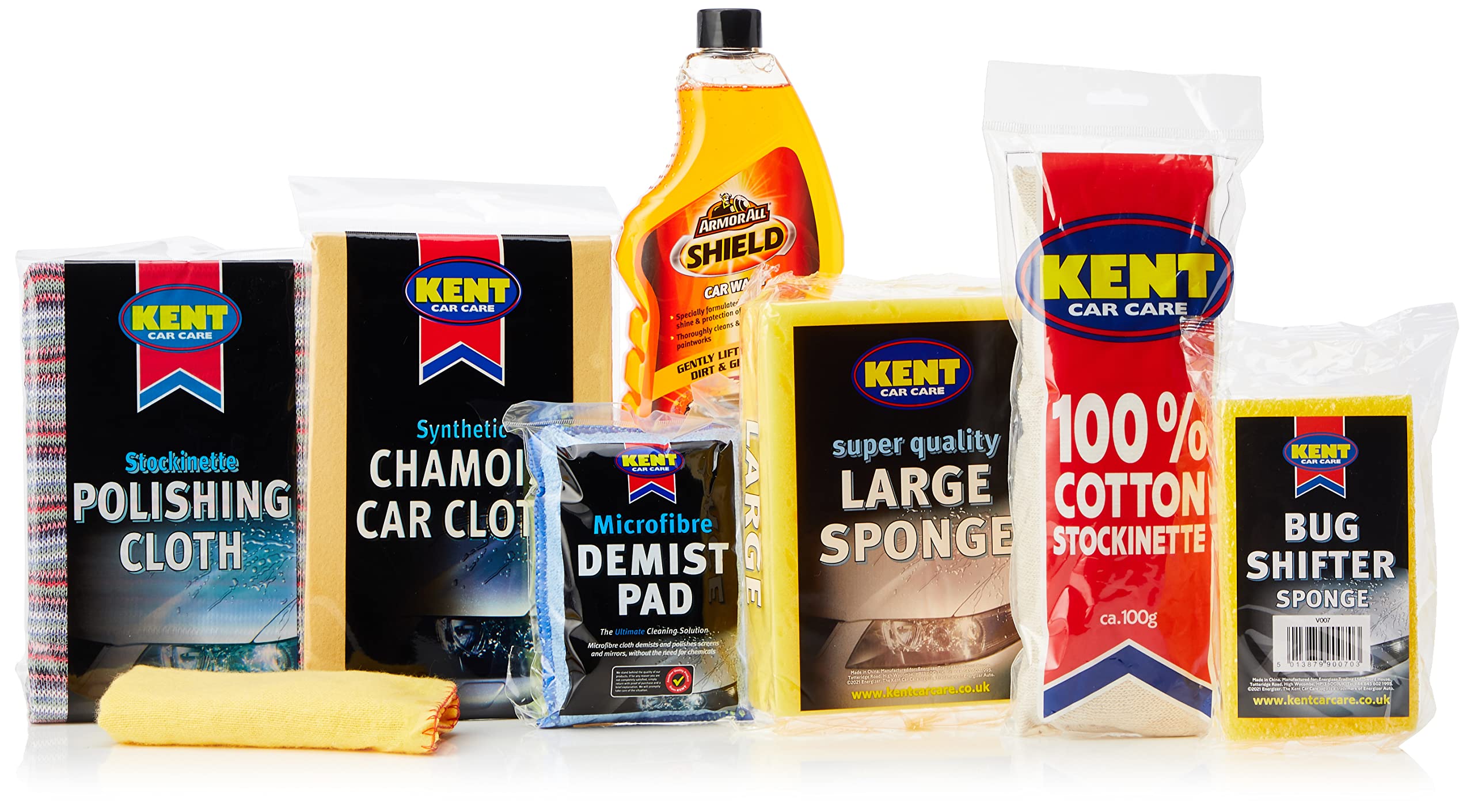 Kent Car Care GKEG555 Car Valet Pack