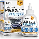 ACTIVE Mold Stain Remover Gel Cleaner Heavy Duty Stain Cleaner for Front Loader Washing Machine Seal, Bathroom Grout, Shower, Caulk - Front Load Washer Cleaning Solution - 7 Fl Oz