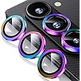 WSKEN for Z Fold 6 Camera Lens Protector Case Cover, Ultra HD Tempered Metal Glass Anti Scratch Rear Camera Screen Protector Shockproof Film for Samsung Galaxy Z Fold 6 5G 2024 Accessories,Colorful