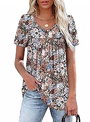 WEESO Womens Summer Tops 2025 Short Sleeve T Shirts