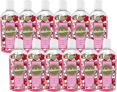 Fabulosa 4 in 1 Antibacterial Cleaner Black Cherry Merlot 220ml Pack of 12