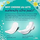 Lil-Lets Maternity Ultra Pads with Wings 32cm 3+ Weeks Post Birth Pack of 3 (36 view 3