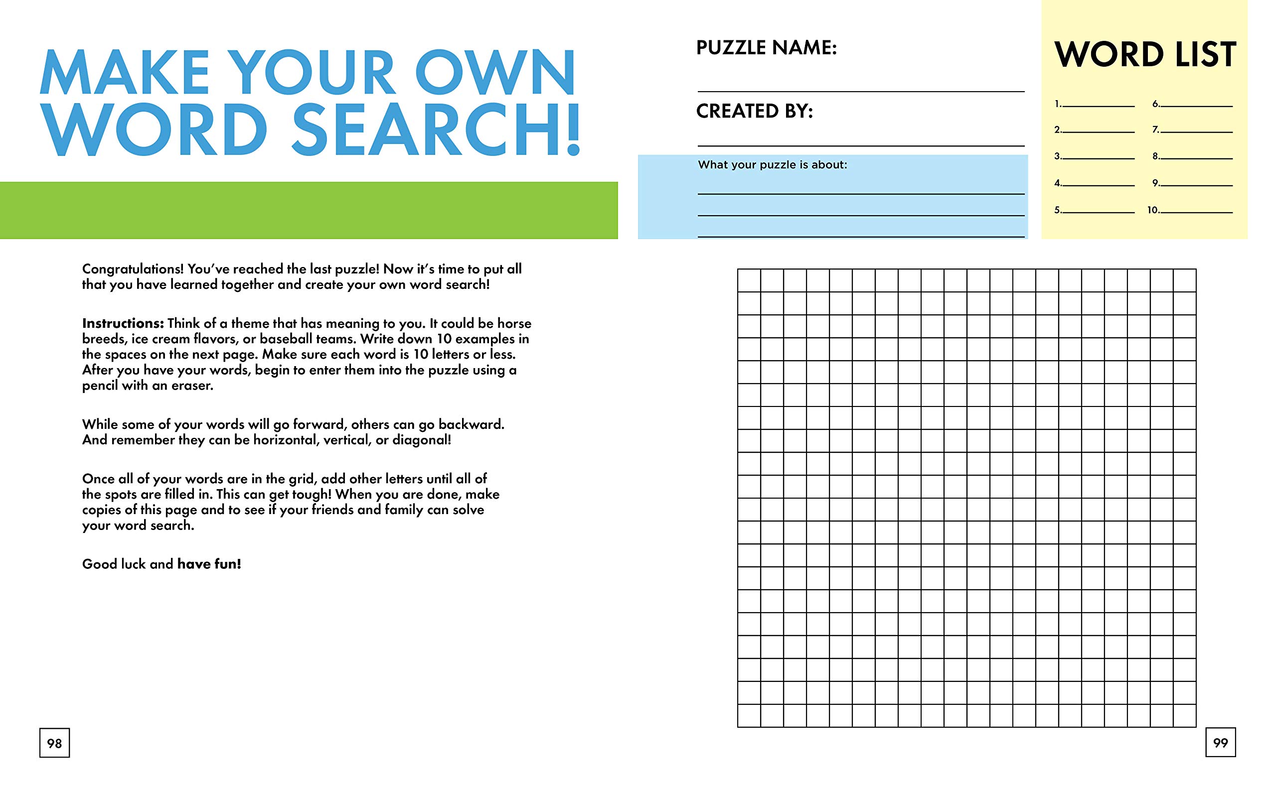 Word For Word Pop Culture Puzzles Word Search Book For Kids Ages 9 12 Rockridge Press Amazon Com Mx Libros