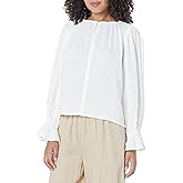 Velvet by Graham & Spencer Womens May Cotton Gauze Long Sleeve Blouse