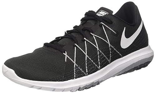 Buy Nike Men S Flex Fury 2 Black White Wolf Grey Drk Grey Running Shoe 8 Men Us At Amazon In