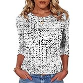 Blouses for Women Dressy Casual Long Sleeve Fall Fashion Tops Trendy Outfits for Work Office Shirts Thicker Clothes