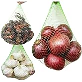 STAYWILD 100 PCS Onion Potato Garlic Storage Bag-20 Inch Seafood Boil Bags | Fruit Vegetables Reusable Mesh Produce Storage Bags,Mesh Cooking Boil Bags for Crab Clam Shellfish Crawfish