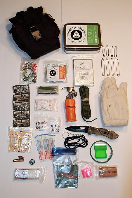 backpacker survival kit