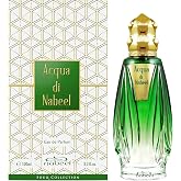 Nabeel Souq Collection - Acqua Di Nabeel for Unisex - Arabian Perfume for Women &amp; Men with Lemon, Grapefruit, Oud, Jasmine, Vetiver, and Leather Scent - Arabic Cologne - Travel Size - 3.3 oz EDP Spray