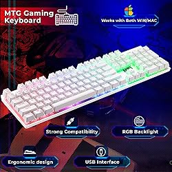 Gaming Kit for PC, RGB Keyboard and Mouse, Gaming