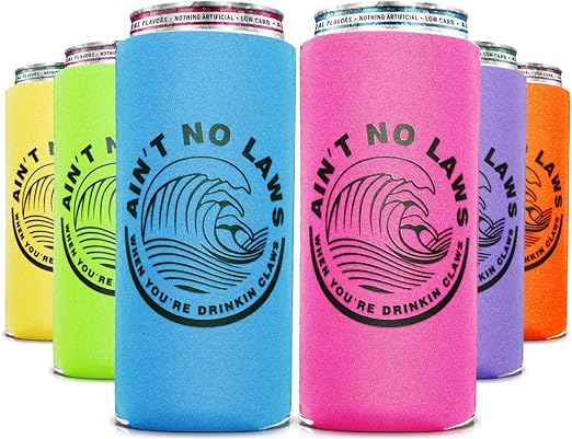 white claw koozie amazon