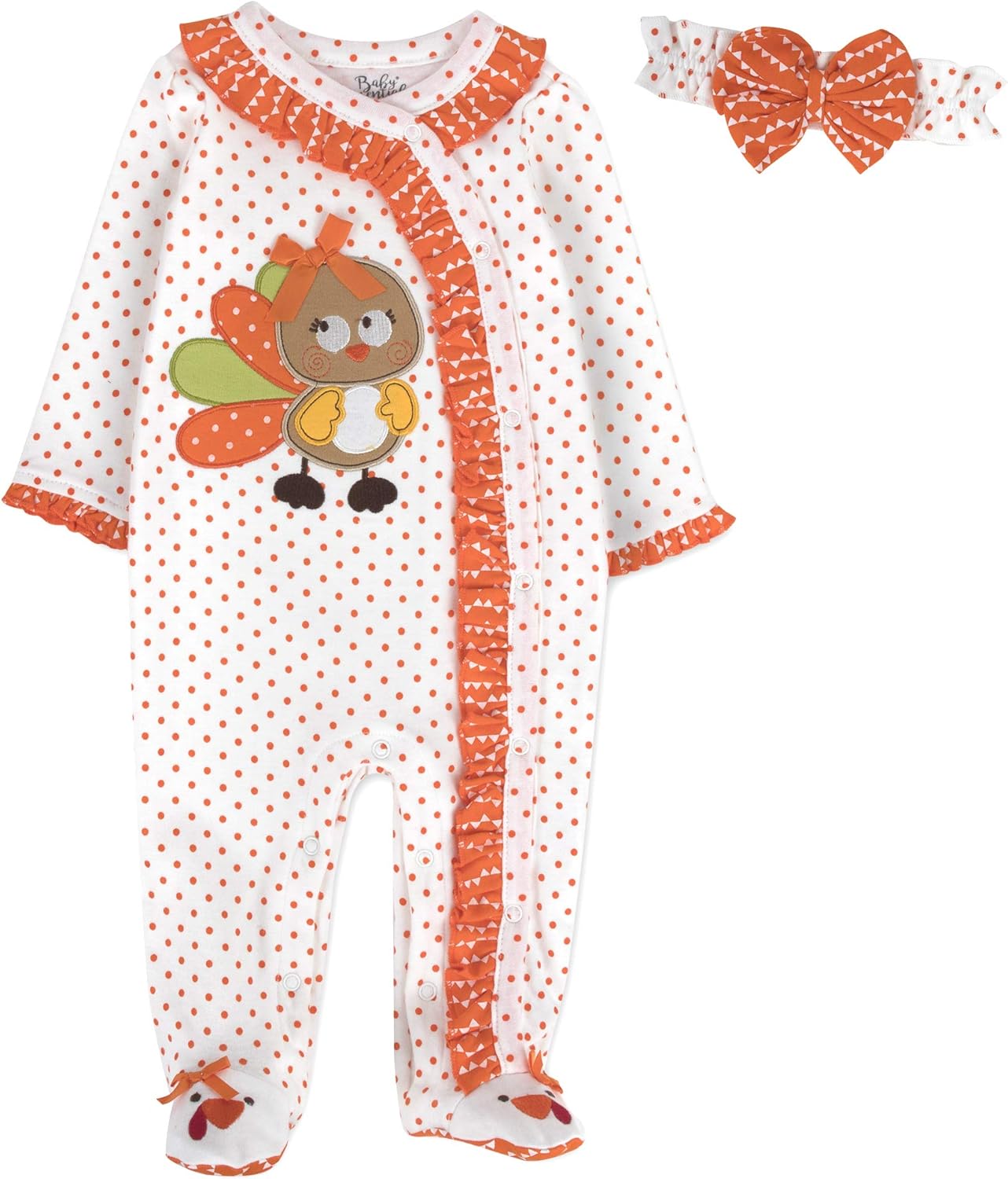 turkey pajamas baby