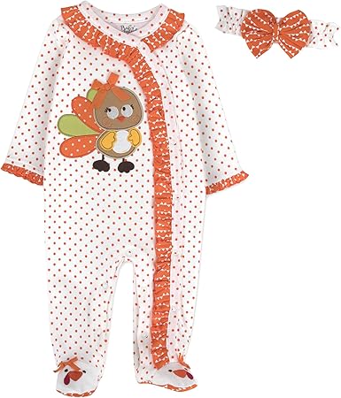 thanksgiving pajamas baby