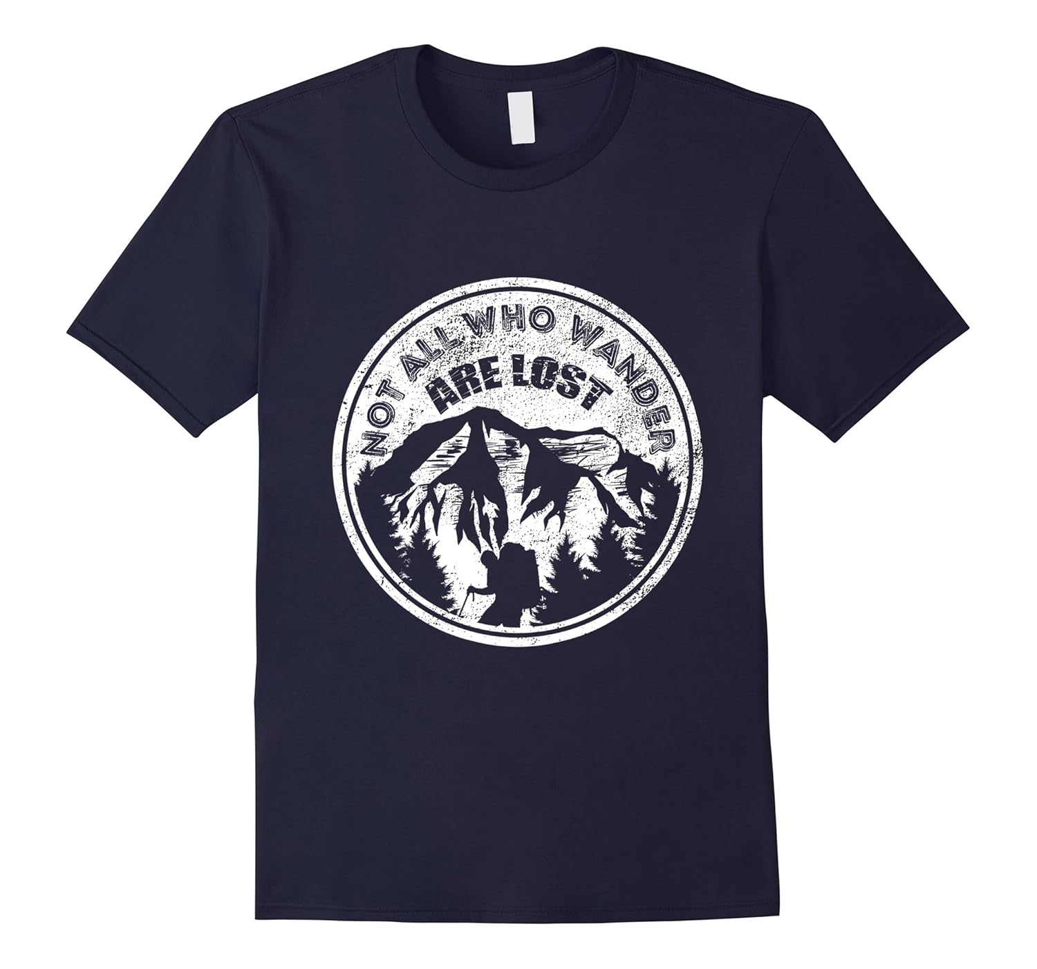 Hiking T Shirt - Mountain Backpacking Nature T-Shirt-ANZ