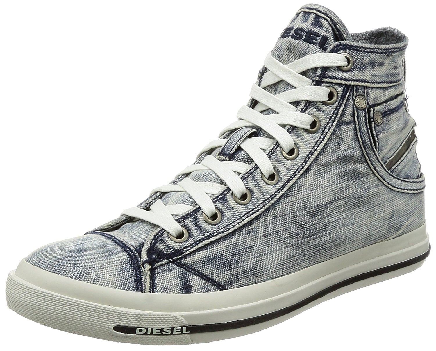 diesel denim trainers