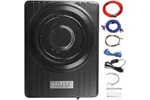 10 inch 250W Under Seat Car Enclosed Subwoofer Active Powered Car Subwoofer Sub