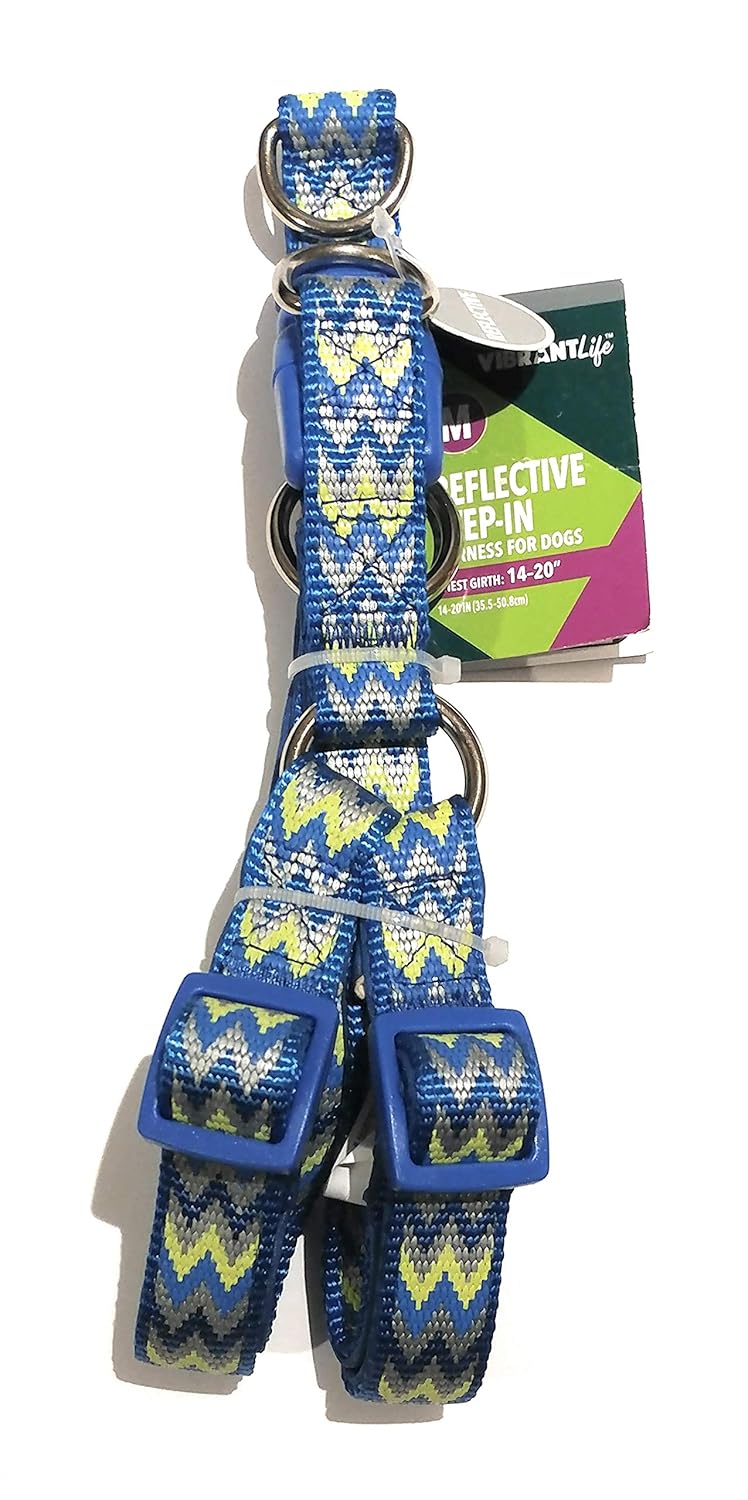 vibrant life reflective dog harness