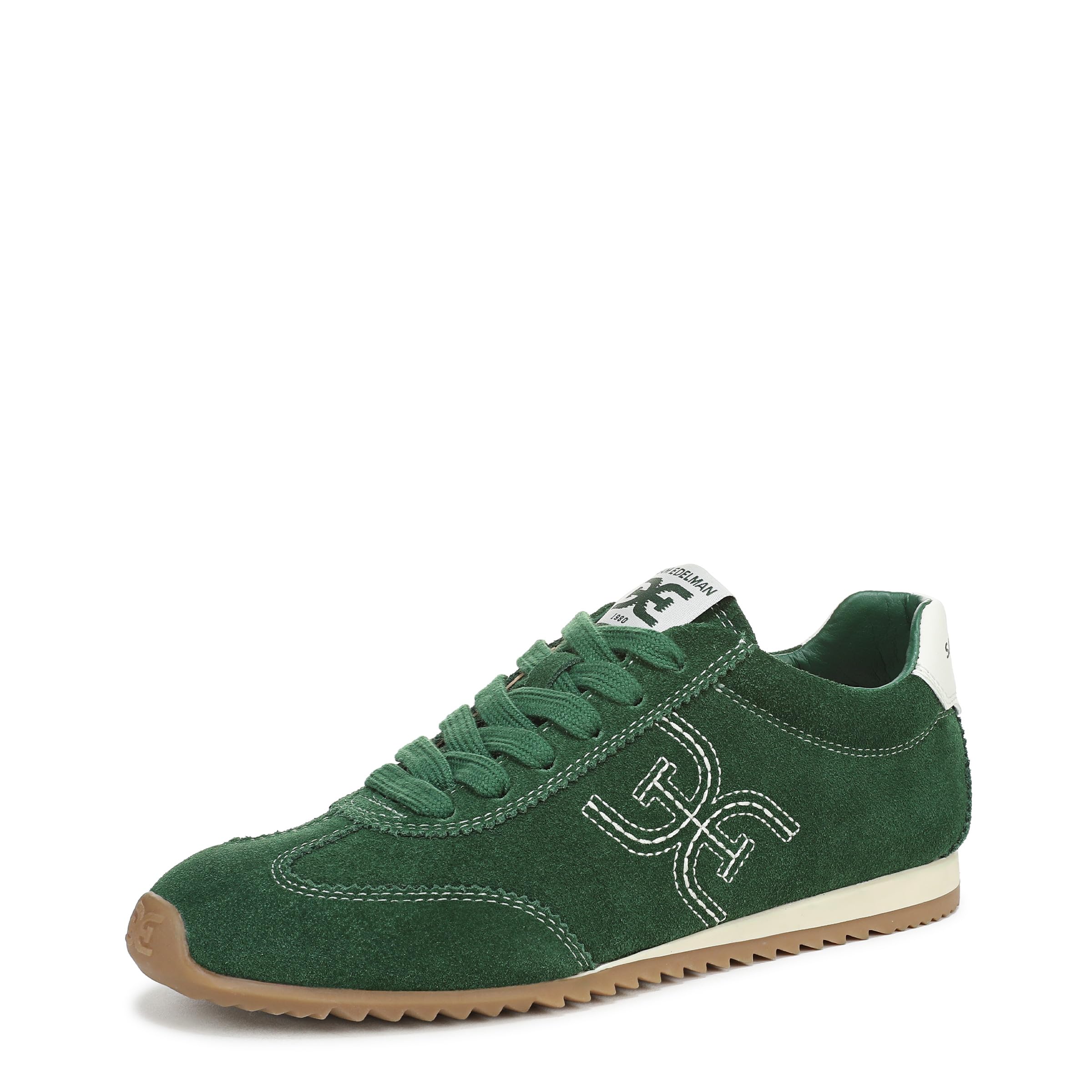 Sam Edelman Women’s Isella Sneaker, Bright Pine, 10