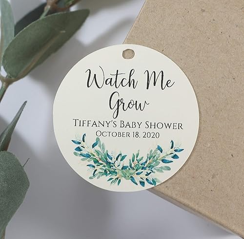 personalized baby shower tags