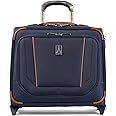 Travelpro Crew Versapack Carry-on 2 Wheel Upright Rolling Tote, 14-Inch Laptop or Tablet Pocket, Men and Women, Patriot Blue, 16.5-Inch