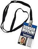 Dwight Schrute Dunder Mifflin Inc. Novelty ID Badge