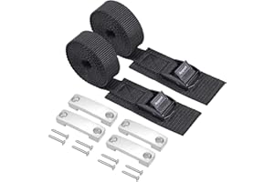 Ayaport Battery Tie Down Strap Battery Box Hold Down Kit 72”, Battery Tie Down Kit, with Stainless Steel Bracket & Screws Use