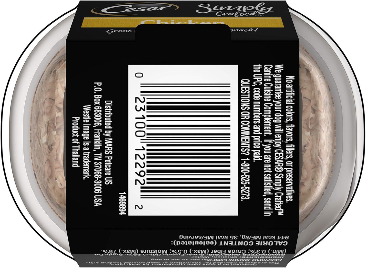 simply crafted cesar dog food