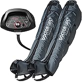 DOCTOR LIFE (FSA-HSA Sequential Air Compression Leg Massager : Device, Foot and Leg Recovery Boots - Improved Blood Circulation and Fast Sports Recovery (SP-1000, L)