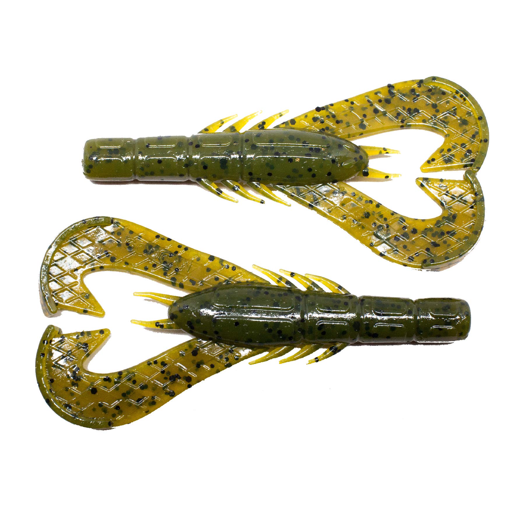 Googan Baits Krackin' Craw, Green Pumpkin