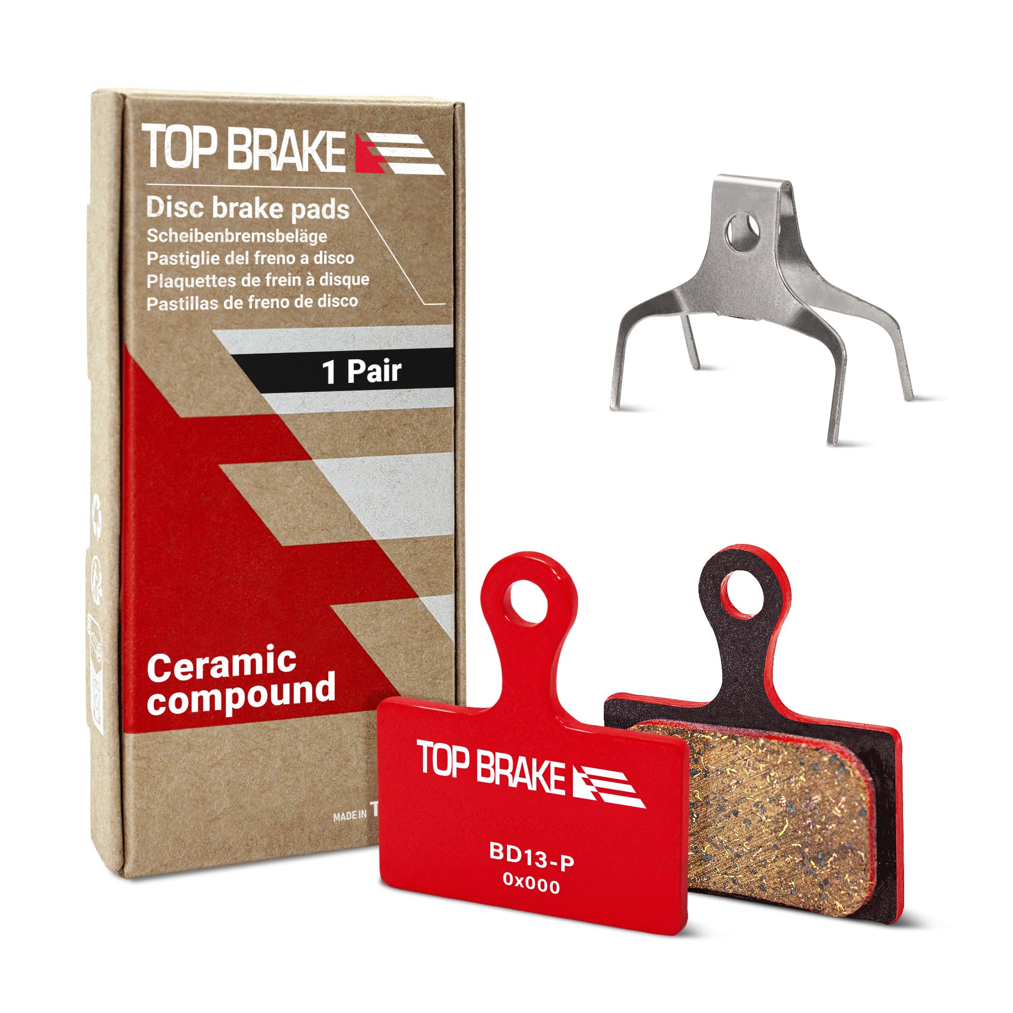 Top Brake Disc Bike Brake Pads for SHIMANO XTR-M9100,Dura Ace R9170, GRX RX400, BR RS305,405,505,805; Tektro HD-R310/R510,TRP-Hylex Flat Mount