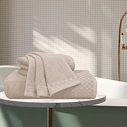 MyOwn Ultra Soft 3 Pack Cotton Towel Set, Contains