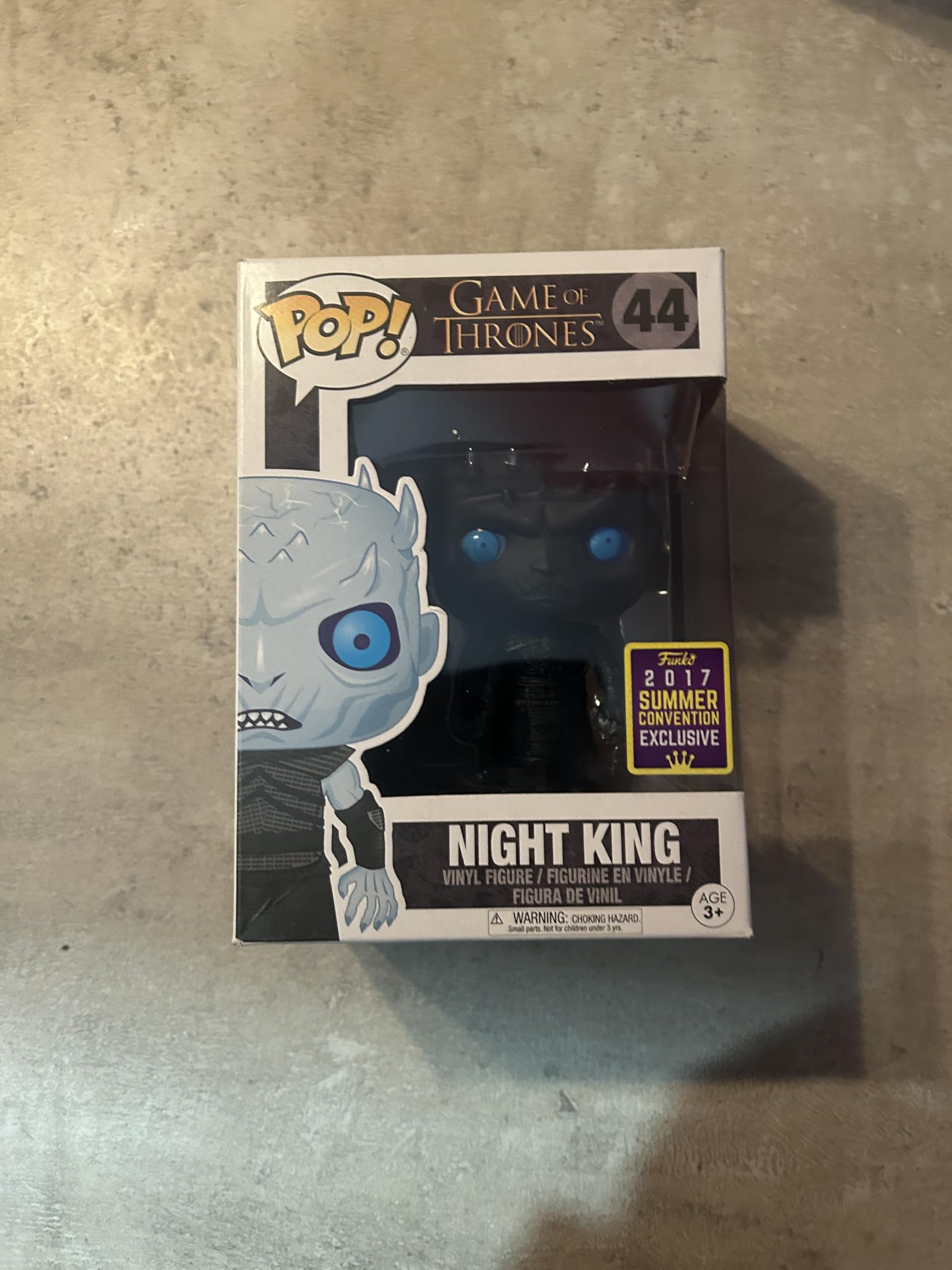 Funko - Game of Thrones Translucent Night King-Sdcc Summer Convention Figurine, Multicoloured, 22621