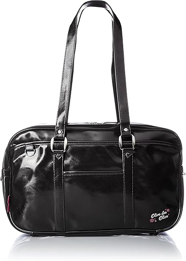 Amazon オリーブデオリーブ スクールバッグ 44cm 1ルーム ブラック ショルダーバッグ ポシェット