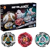 Beyblade X Yggdrasil Team Pack, 3 Takara Tomy Tops, Anime Battling Tops Game Toys, Ages 8+ (Amazon Exclusive)