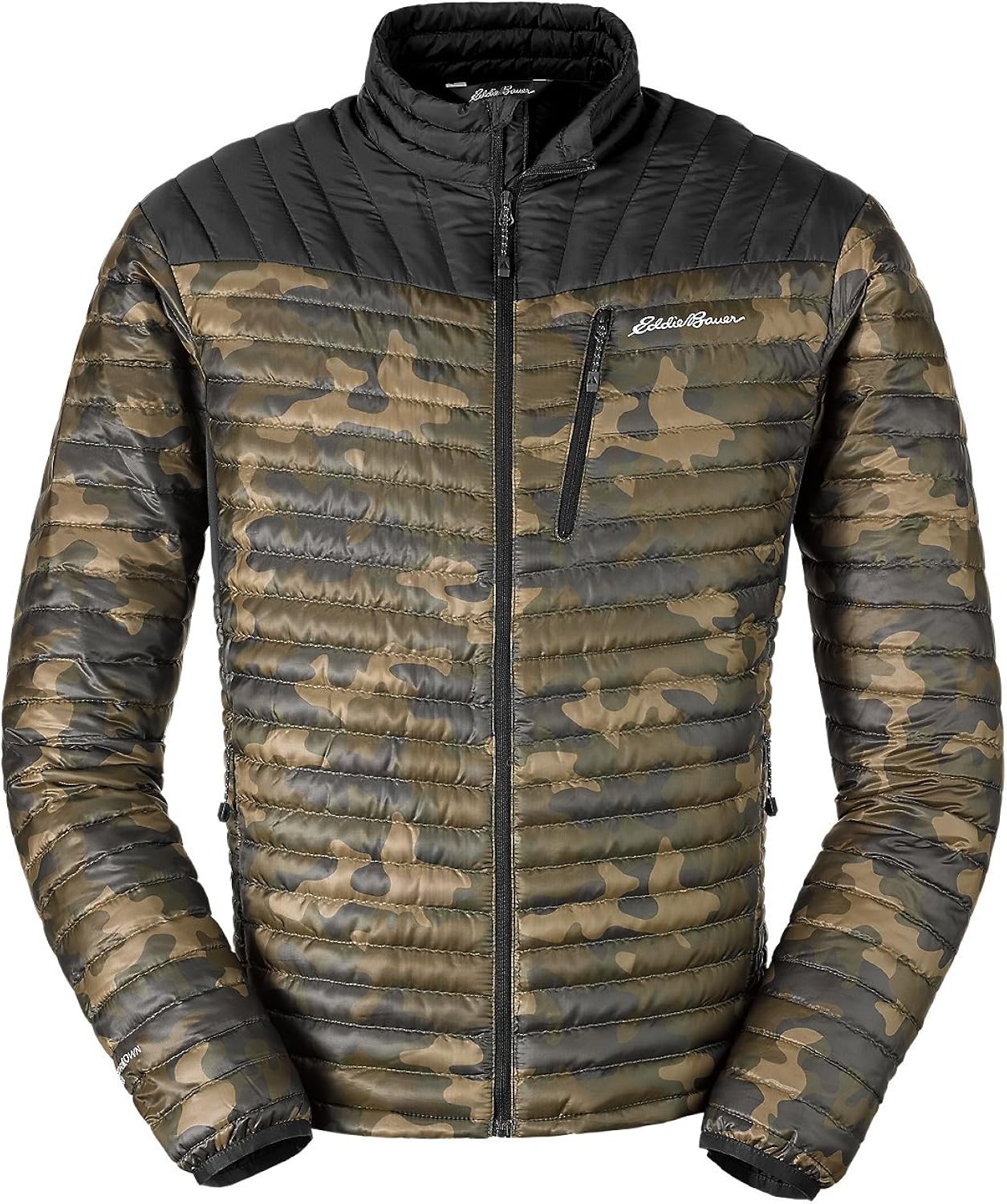 Eddie Bauer Men's MicroTherm StormDown Jacket, Dk Loden Regular S at