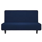 Easy-Going Stretch Futon Slipcover Armless Futon