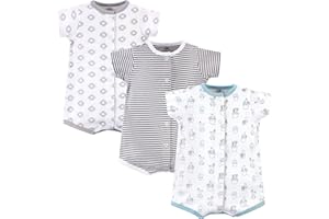 Touched by Nature baby-boys Organic Cotton Rompers