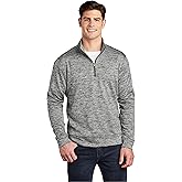 SPORT-TEK Unisex PosiCharge Electric Heather Fleece Quarter Zip Pullover