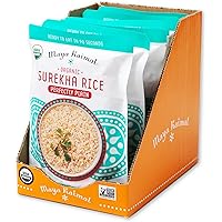 Maya Kaimal Foods Organic Indian Perfectly Plain Surekha Rice, 8.5 oz (Pack of 6), Gluten Free, Vegan, No Preservatives…