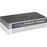 NETGEAR JGS524E 24-Port Gigabit Rackmount Smart Managed Plus Switch | ProSAFE Lifetime Protection